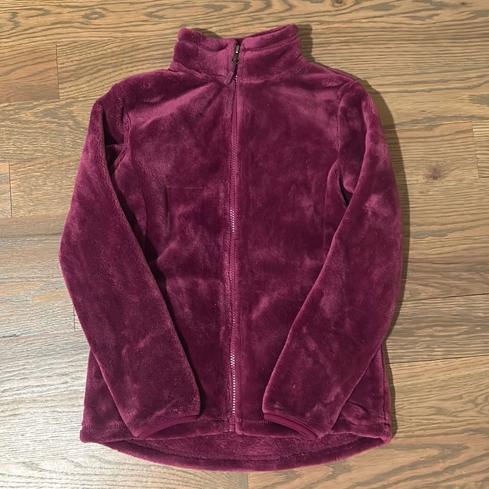 Purple Comfy Jacket Size 10/12 32 Heat